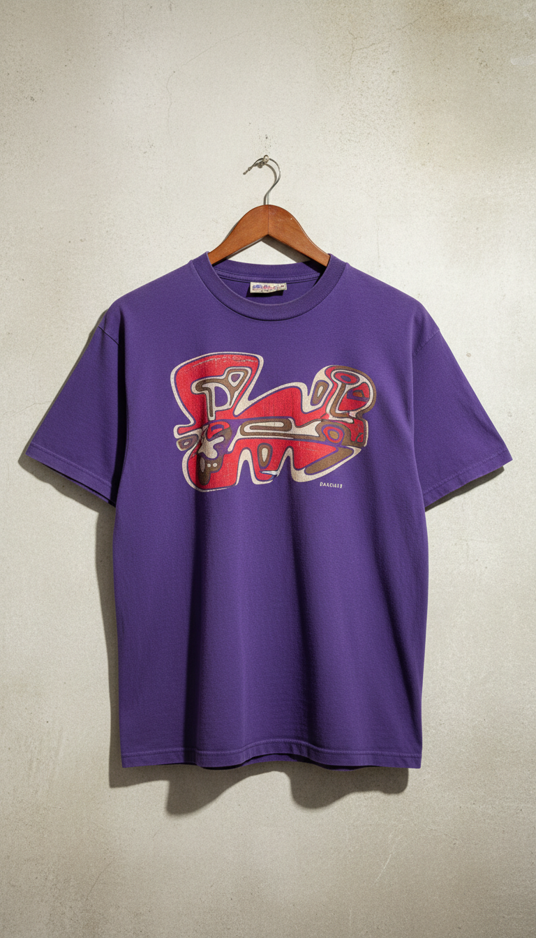 Vintage Cotton Logo Tee